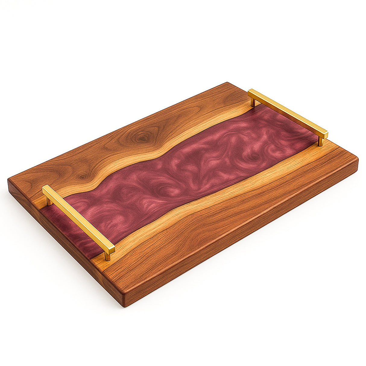 Custom Epoxy Charcuterie Board, Personalized Serving Tray Gift for Wedding, Birthday, Housewarming, Home Decor, Cheese Board Platter