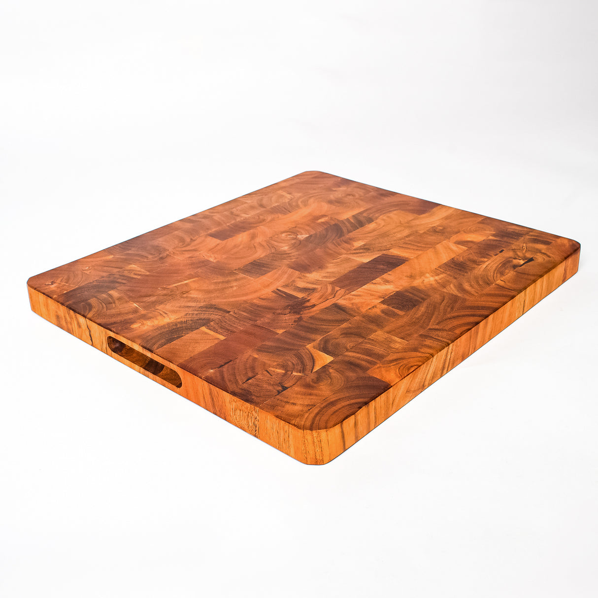 Durable Acacia Wooden Chopping Board – End Grain Butcher Block (14 x 16 Inches)