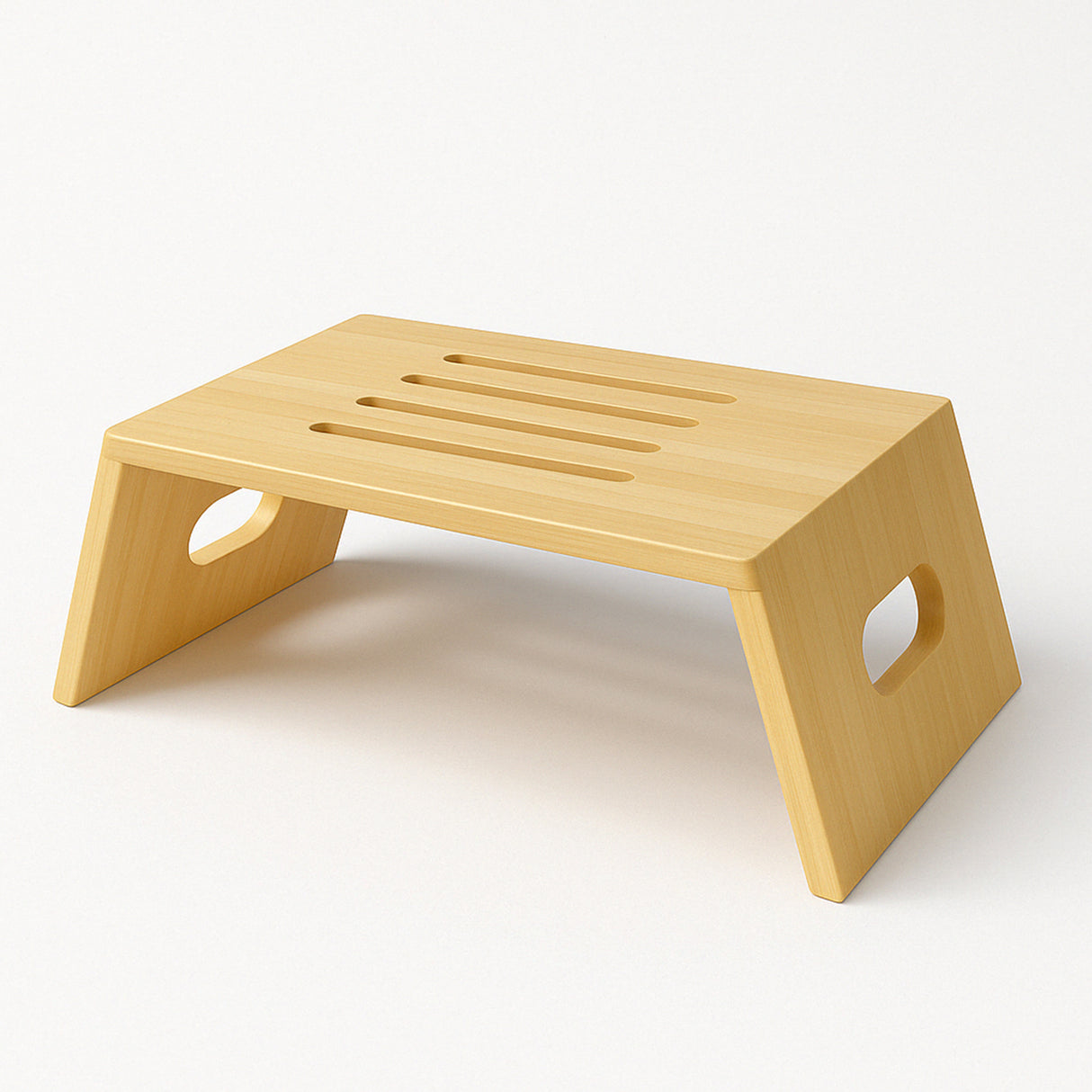 Wood Laptop Stand for MacBook โ Body-friendly Desk , Wooden Computer Holder, Office Accessories, Work from Home Gift, Workspace Organizer