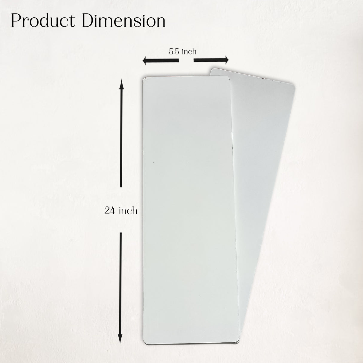 Rustic Wooden DIY Floating Wall Shelf Set of 2 for Home Decor