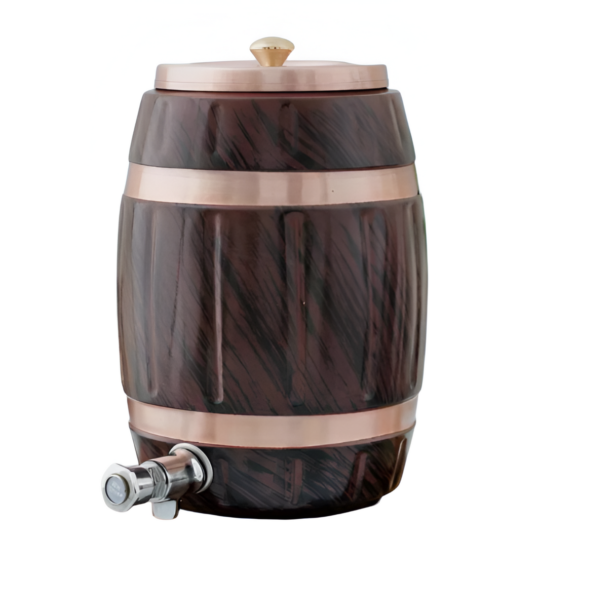 Antique Royal Copper Water Dispenser - 5L, Leak-Resistant, Eco-Friendly for Home Decor
