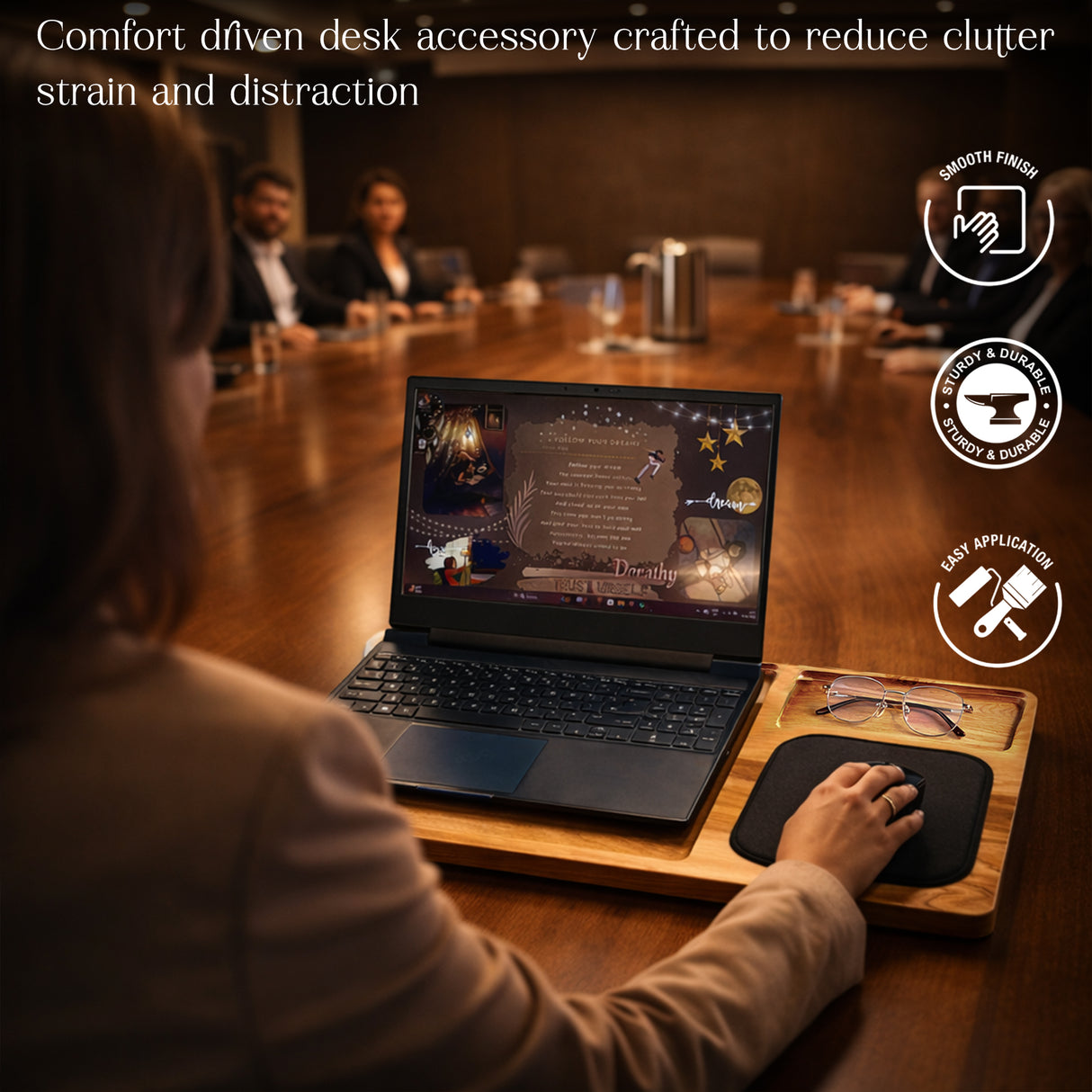 Minimalist Executive Laptop Riser