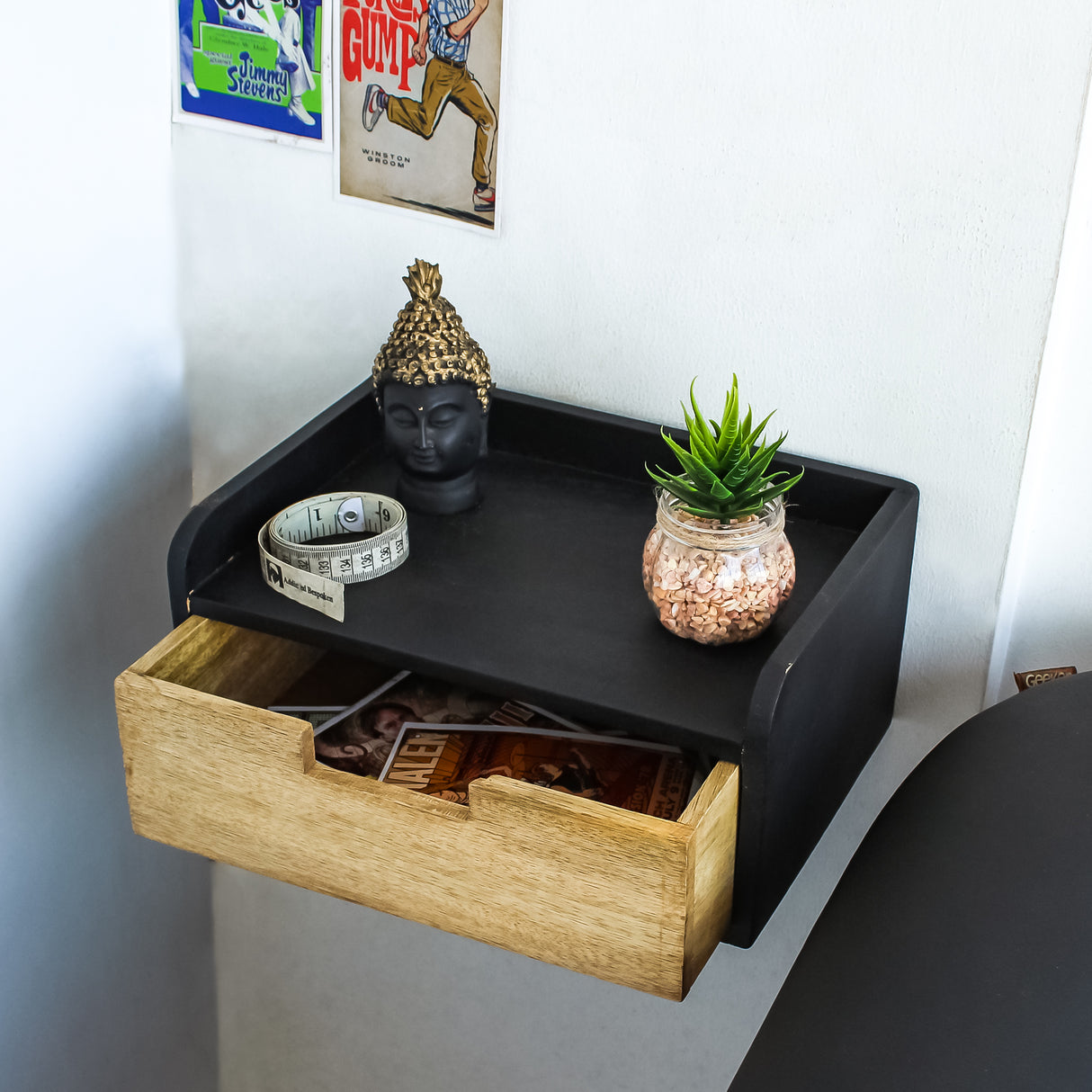 Elegant Wooden Storage Drawer for Stylish, Rustic, and Modern Home Organization