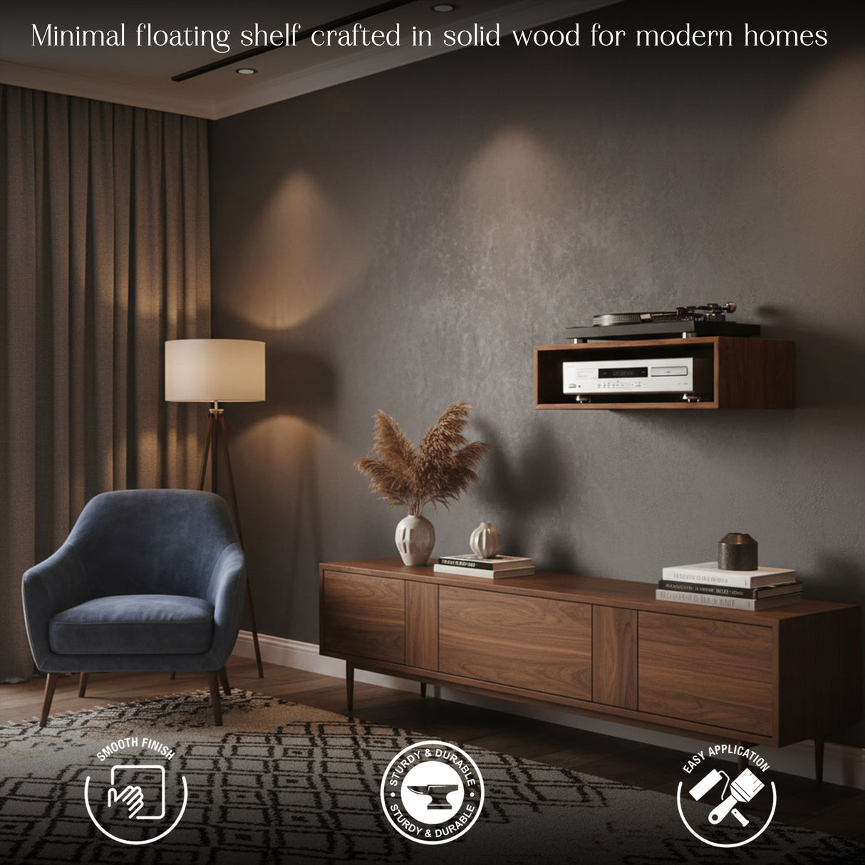 Premium Handcrafted Wall Shelves – Elegant Wooden Storage in Individual & Combo Designs