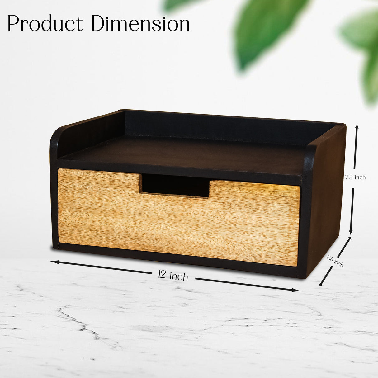Elegant Wooden Storage Drawer for Stylish, Rustic, and Modern Home Organization
