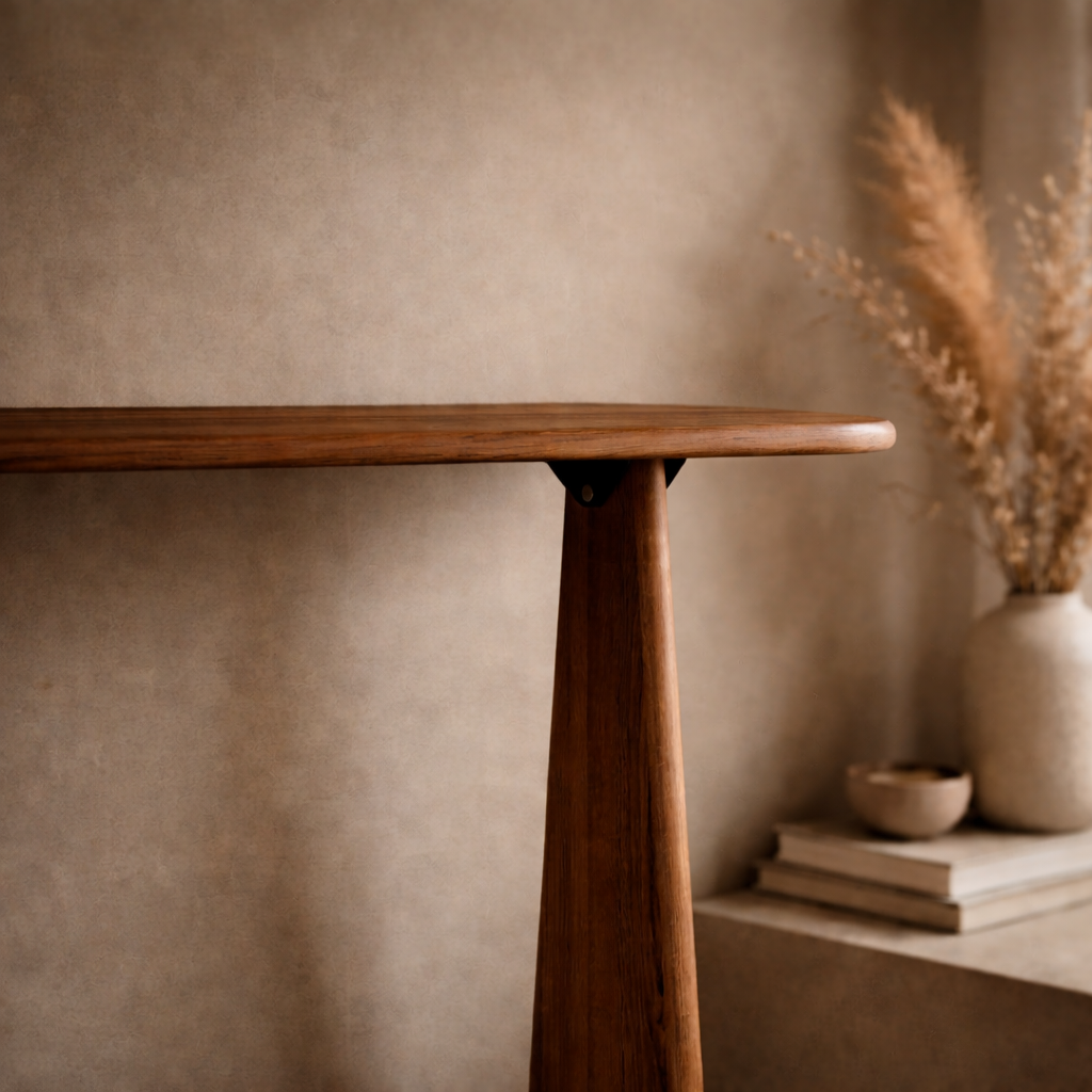 Wooden Console Table for Entryway for Small Spaces, Modern Home Decor Furniture