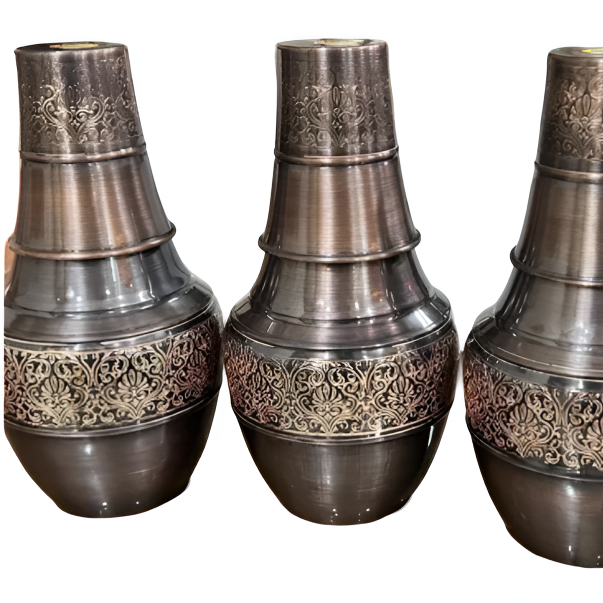 Antique Royal Black Copper Venus Pot Set - Premium Copper, Home Decor Gift