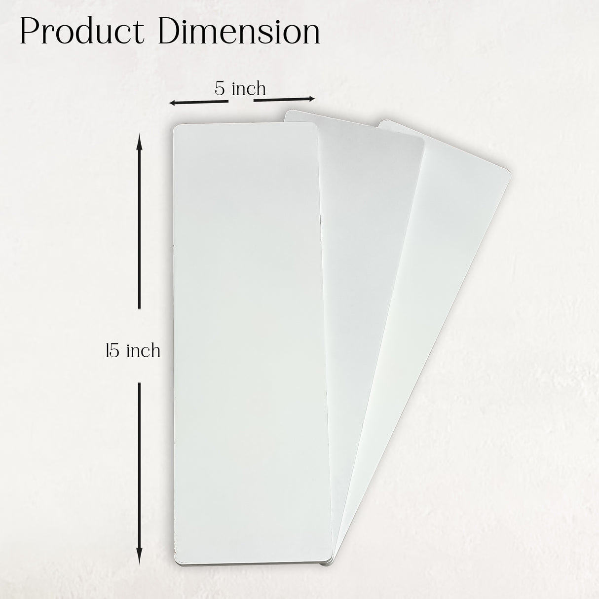 Sleek Floating Wooden Wall Shelf Set of 3 for Living Room Storage Home Decor