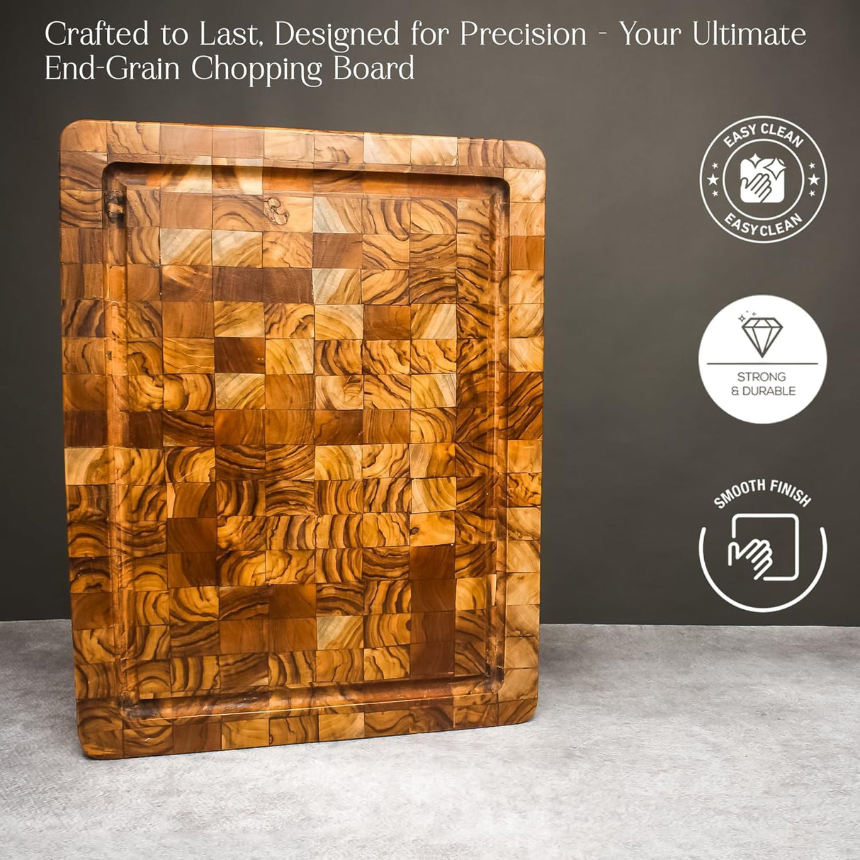 The Ian Conway Signature Hamper- Chopping Board, Acacia Platter & Nesting Bowls