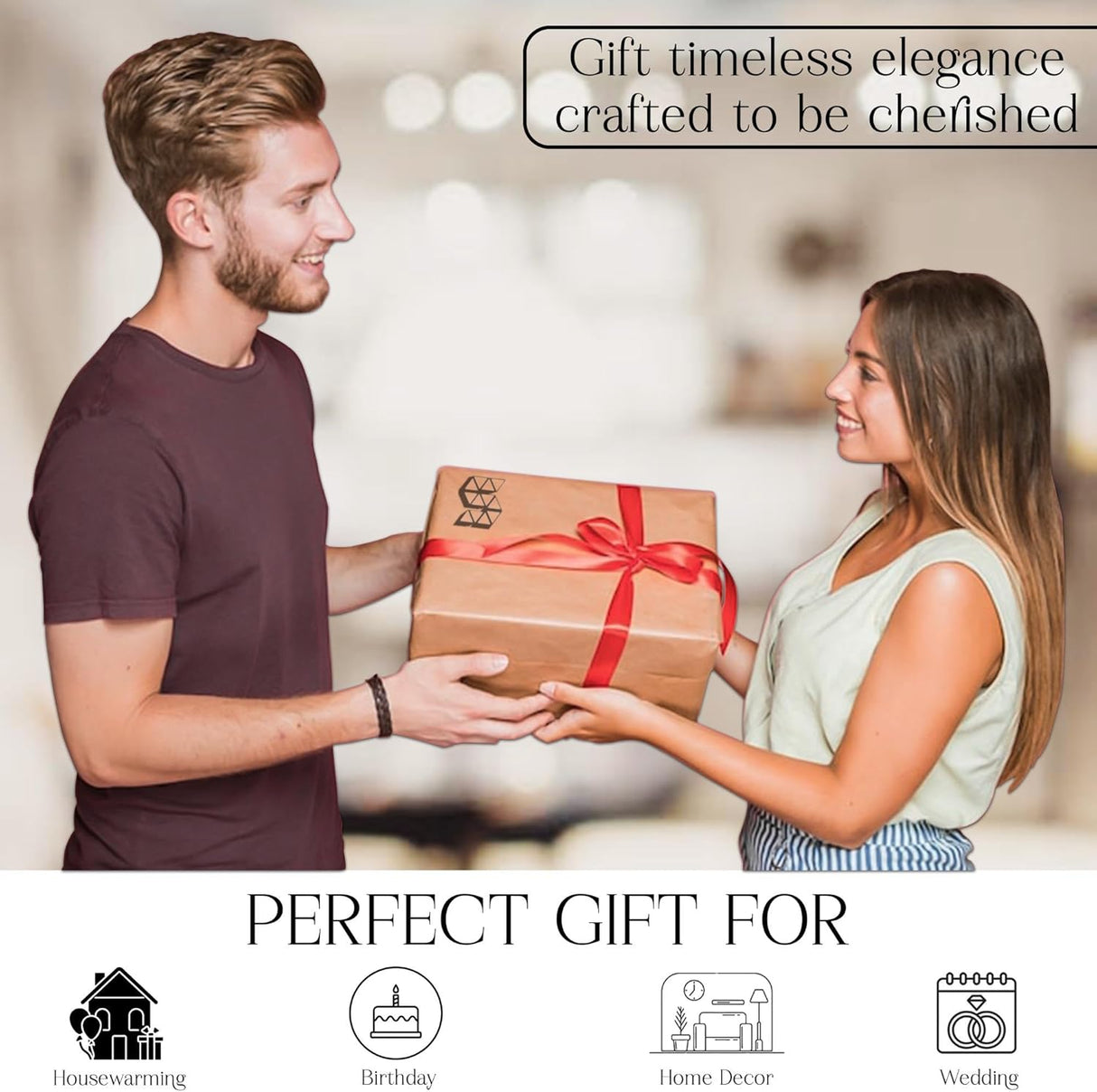 Kitchen Drawer Organizer Flatware Utensil and Knife Storage Tray Natural Wood Silverware Holder for Neat and Stylish Organization.