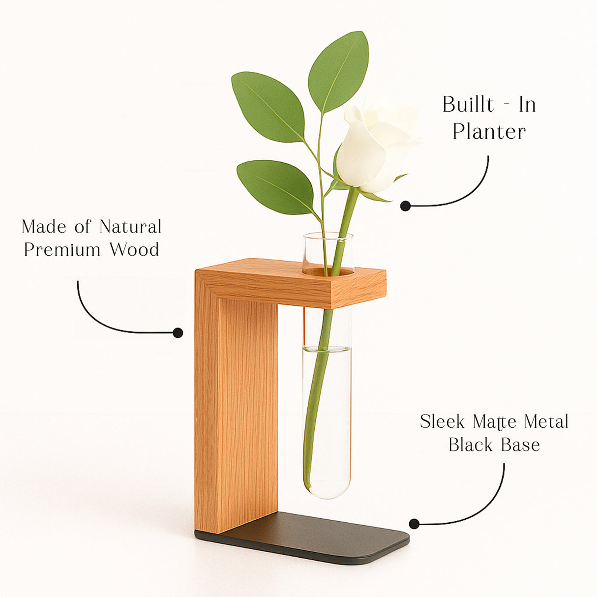 Personalized Wooden Bookends for Book Lovers | Ideal Graduation, Academic, Birthday Gifts | Handmade Solid Wood Book Holder for Readers