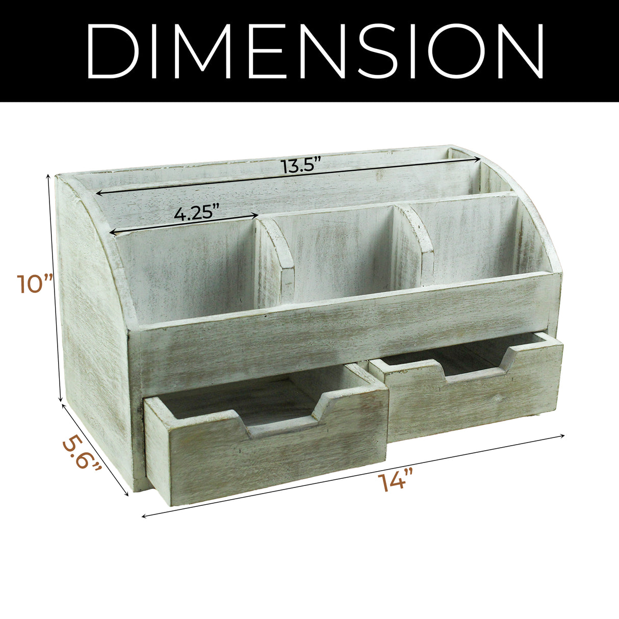 Desk Organizer with Drawer โ Multi-Functional Desktop Storage Box for Office Supplies