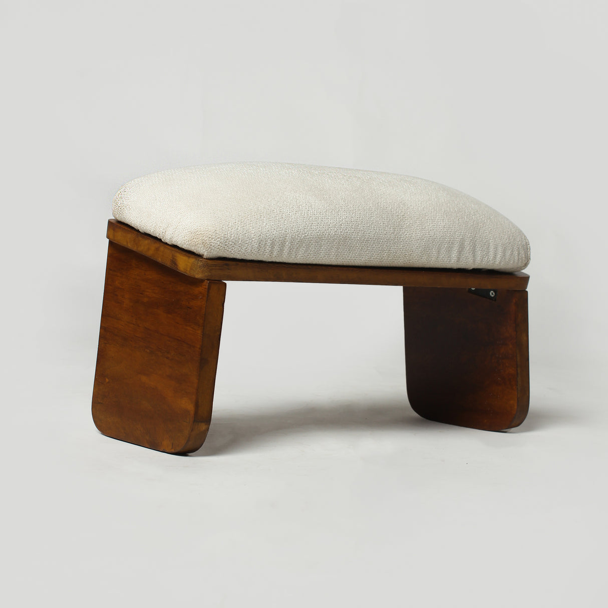 Solid Wood Cushioned FootstSolid Wood Cushioned Meditation Stool – Handcrafted Upholstered Seat for Prayer & Mindfulnessool – Handcrafted Upholstered Ottoman for Home Interiors