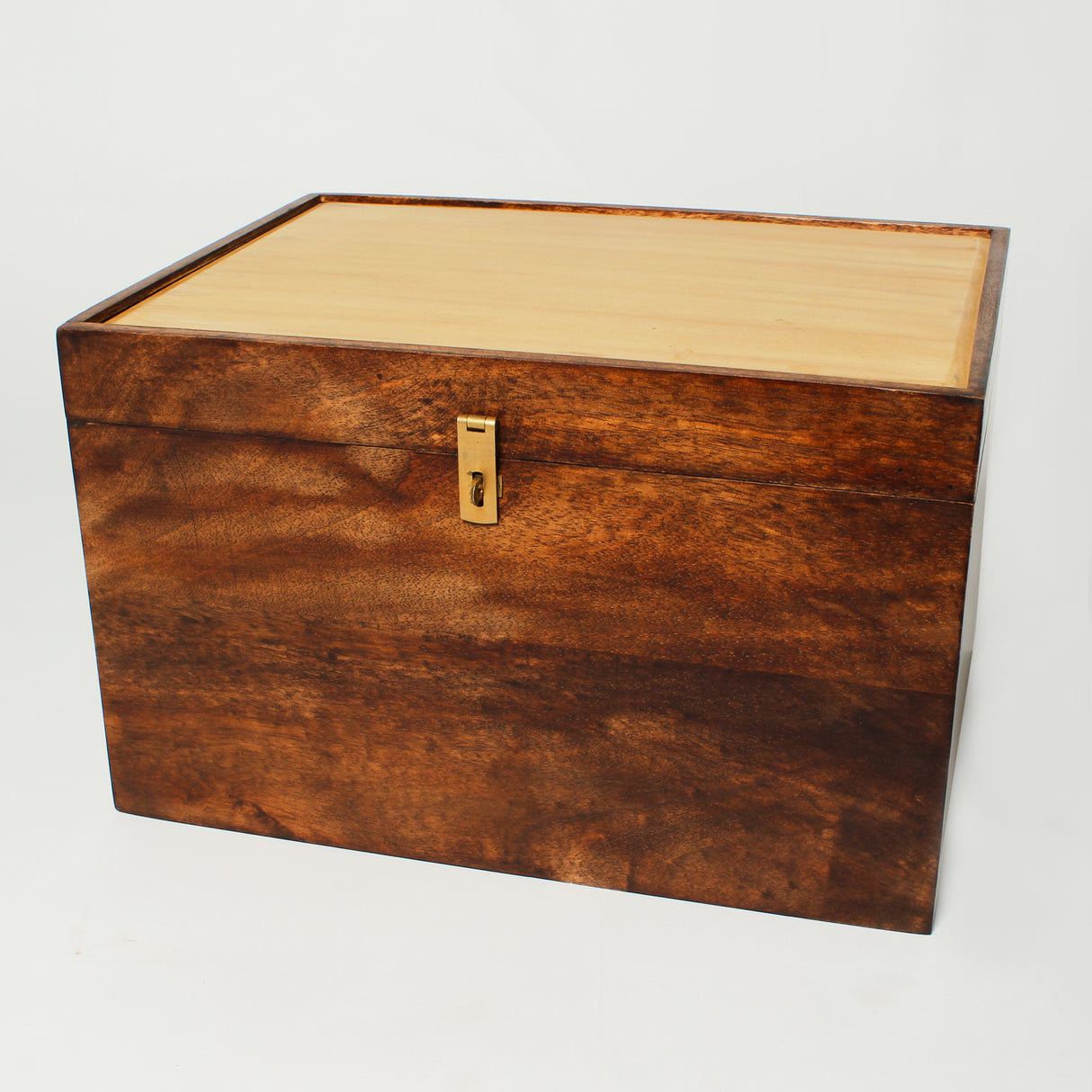 Luxury Wooden Keepsake Memory Box–Secure Elegant Storage