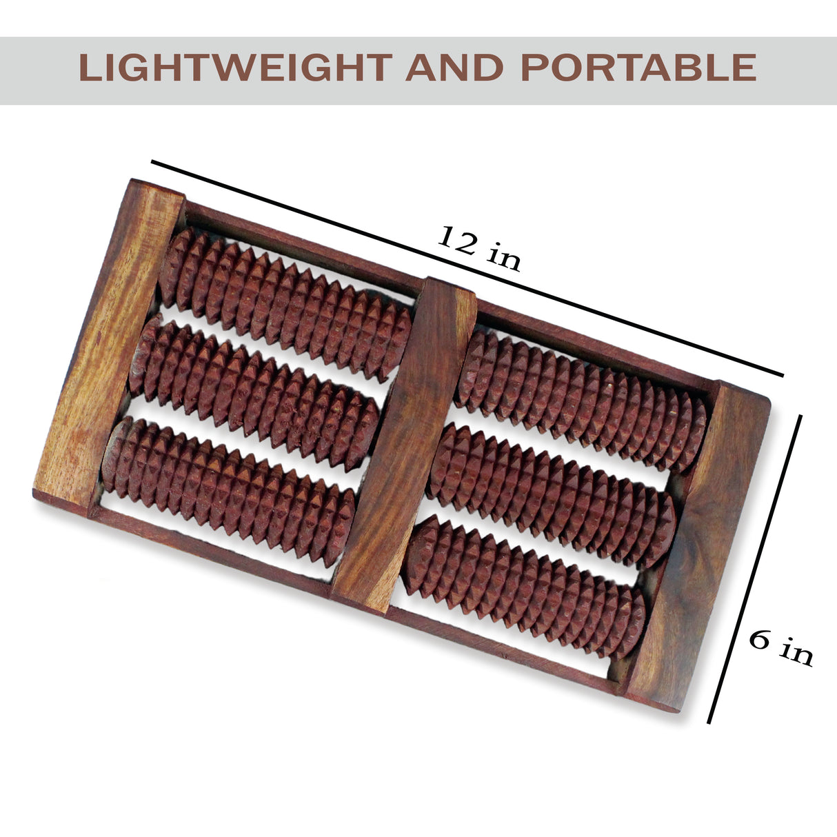 Wooden Hand Massager Set