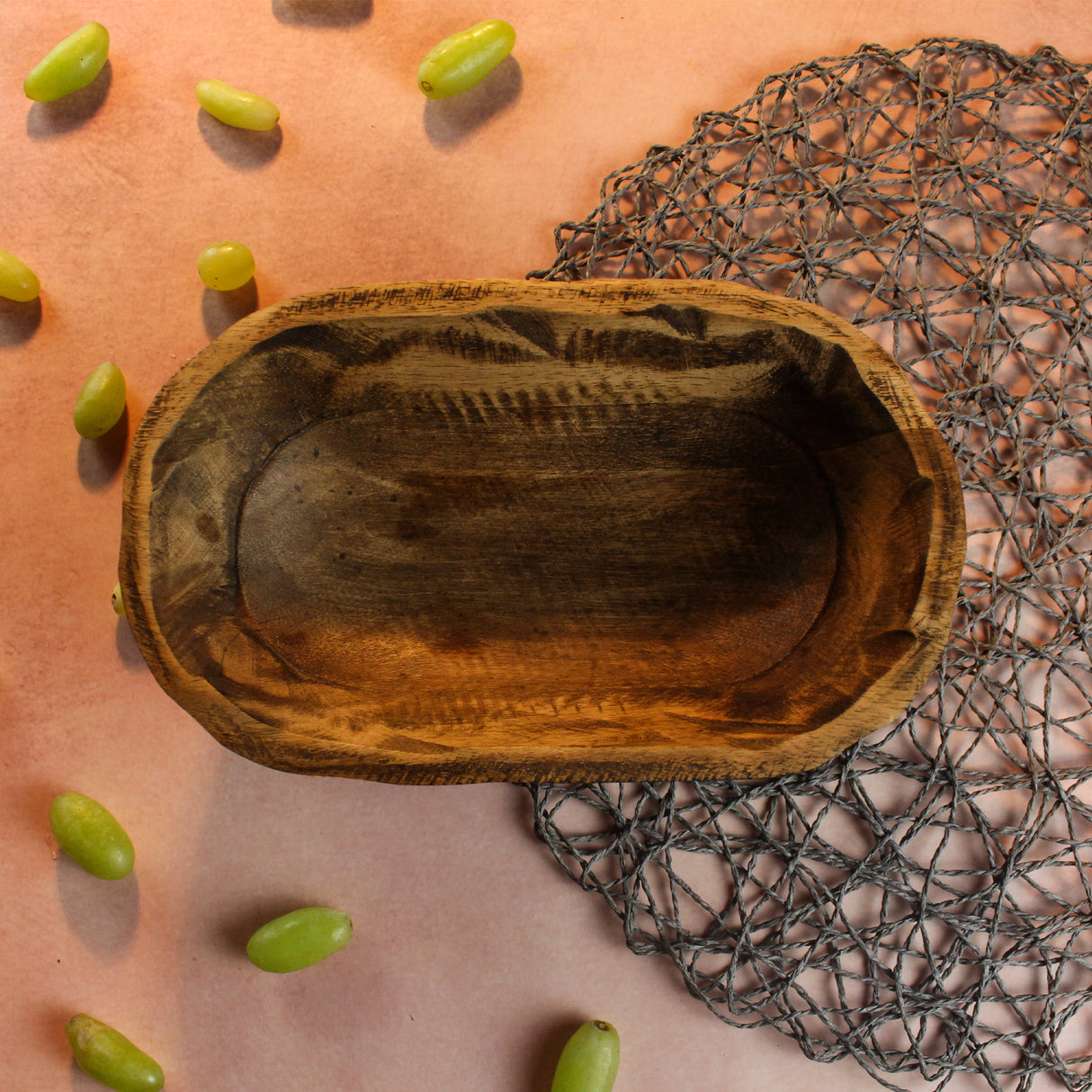 Handcrafted Wooden Dough Bowl for Baking and Elegant Kitchen Décor, Perfect for Home