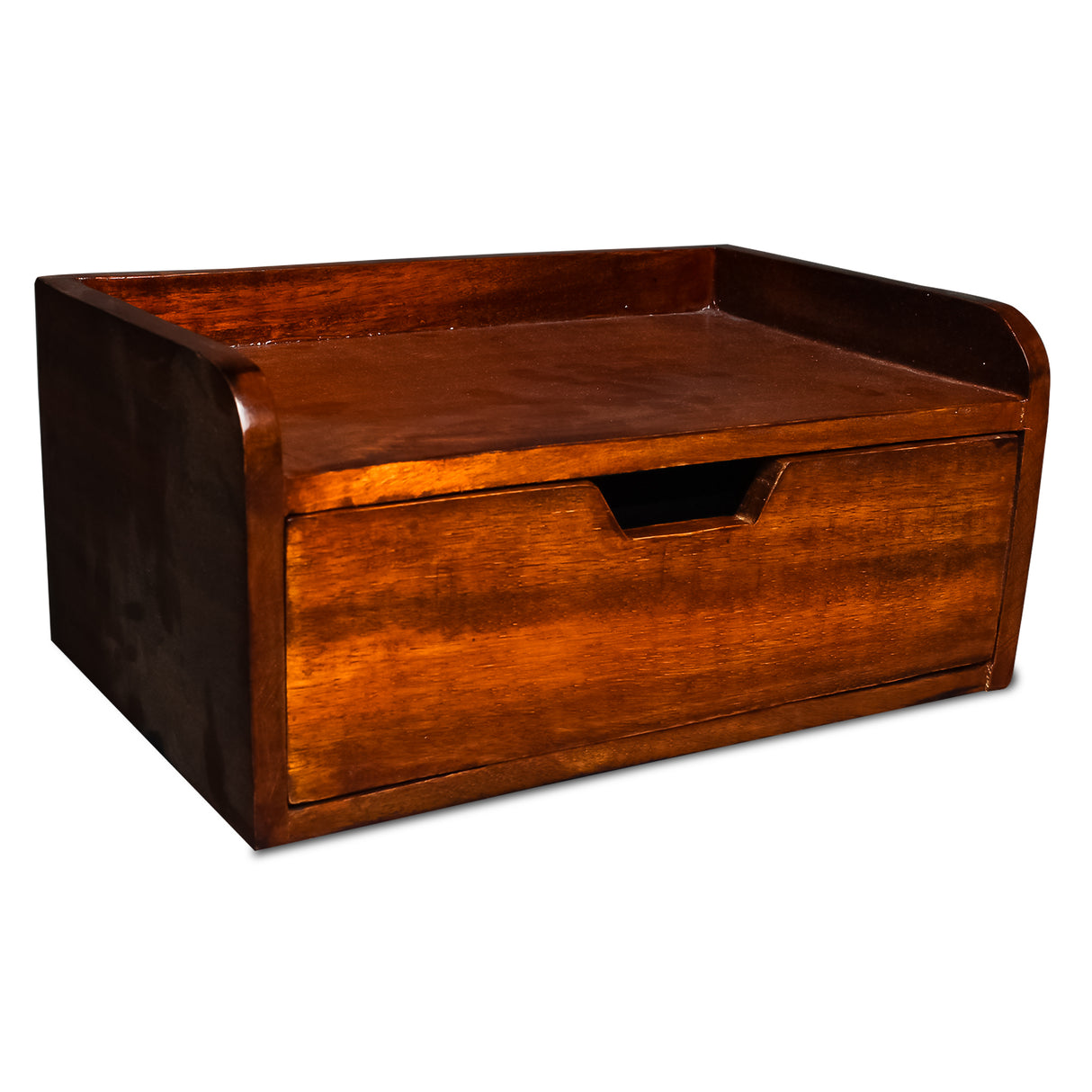 Elegant Wooden Drawer for Stylish & Organized Storage (Brown)