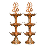 Electric Diya Pooja LED Light For Mandir Home Decor (Pack of 2)