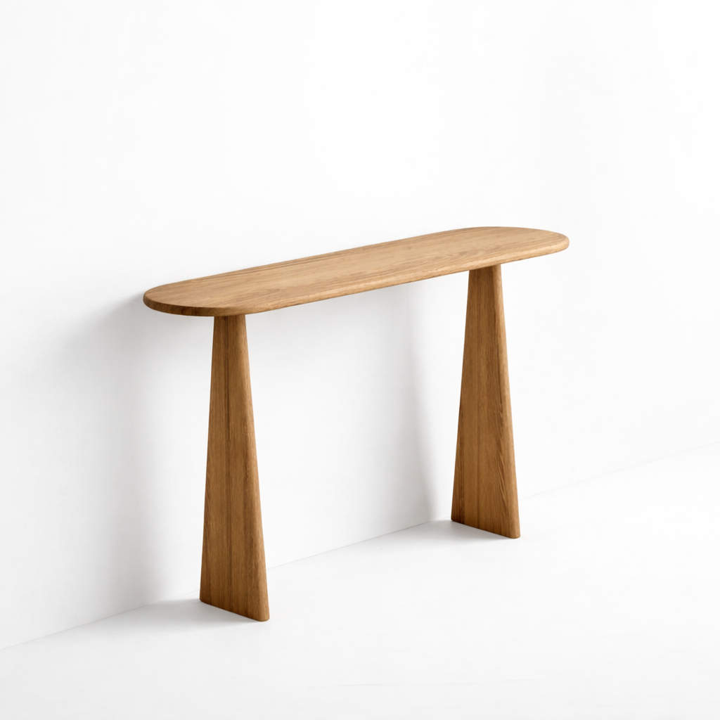 Wooden Console Table for Entryway for Small Spaces, Modern Home Decor Furniture