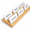 Solid Wood Business Card Holder Stand – Premium Wooden Visiting Card Display for Office Desk, Reception Counter, Clinic & Corporate Workspace Decor
