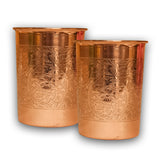 Premium Copper Glass Set