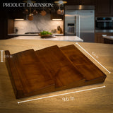 Handcrafted Wooden Desk Organizer Tray - Premium Valet Tray for Office & Home Essentials