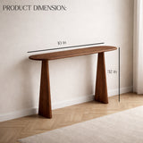 Wooden Console Table for Entryway for Small Spaces, Modern Home Decor Furniture