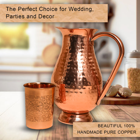 Elegant Copper Jug