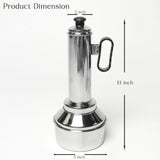 𝗦𝗮𝗹𝗲𝗯𝗲𝗿𝗮𝘁𝗲 Stainless Steel Puttu Maker – Traditional Puttu Kudam – Ideal for Soft, Fluffy Puttu Rice Cakes