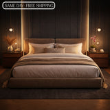 Modern Solid Wood Bedside Table with Drawer | Minimalist Nightstand for Bedroom & Living Space