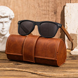 Premium Leather Sunglass Case