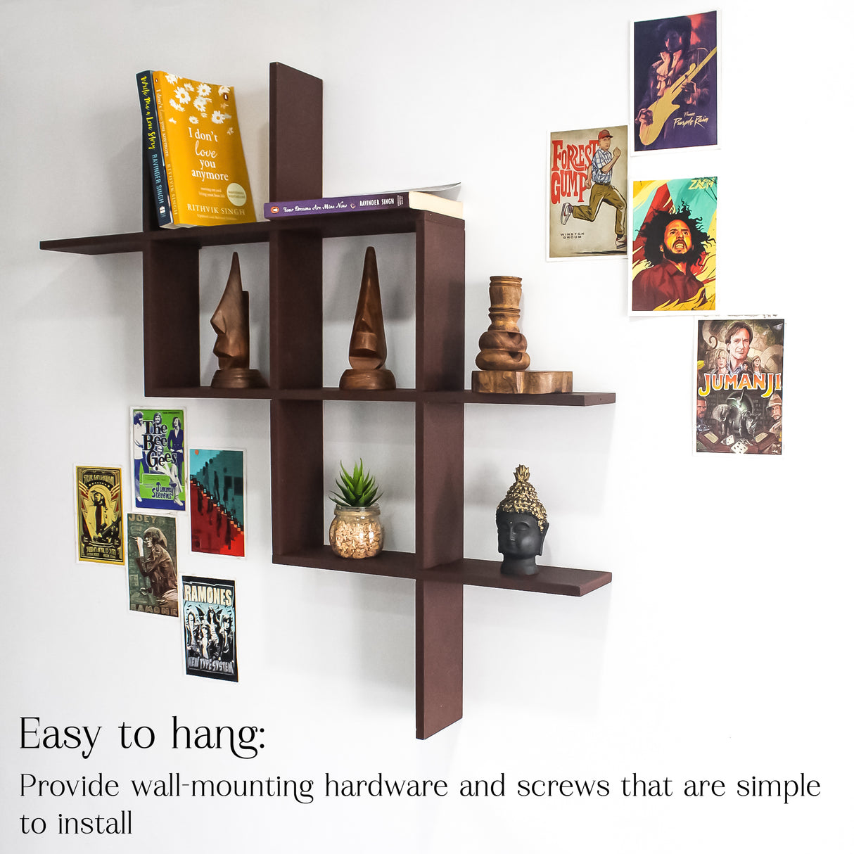 DIY Wooden Floating Shelf