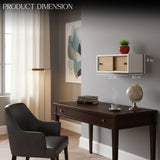 Floating Wall Shelf with Drawer – Modern Wall-Mounted Storage Cabinet for Living Room, Entryway & Bedroom Décor