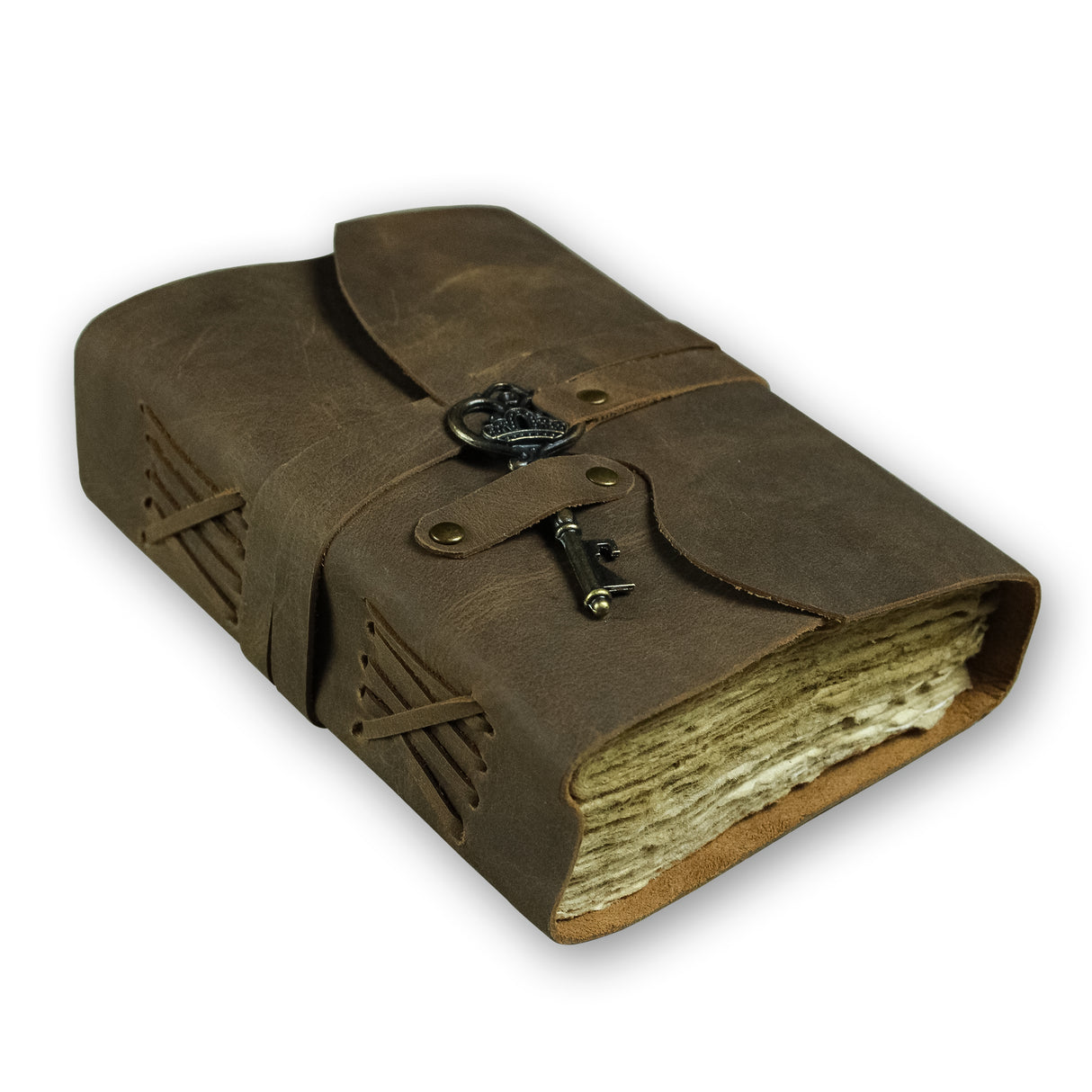 Elegant Leather Key Journal