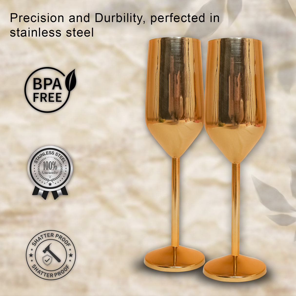 Elegant Champagne Flutes