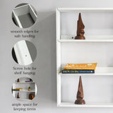 Wooden 3 Tier DIY Floating Wall Shelf Modern Rack Design