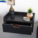 Elegant Wooden Drawer for Stylish & Organized Storage (Black)