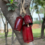 Rustic Metal Decorative Cowbell Set of 3