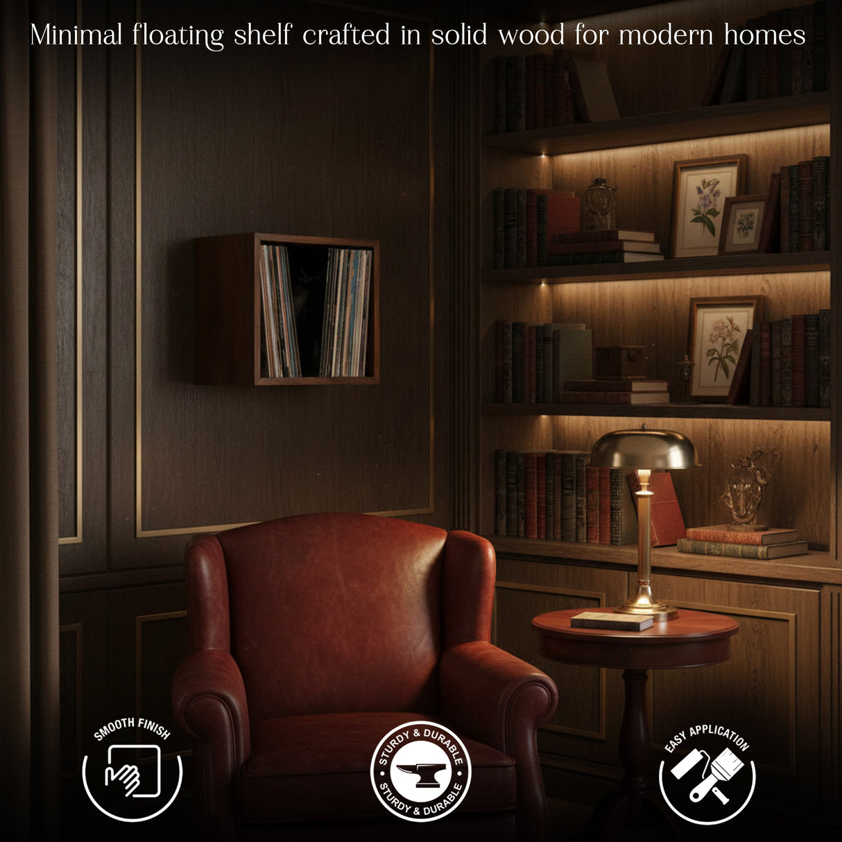 Premium Handcrafted Wall Shelves – Elegant Wooden Storage in Individual & Combo Designs