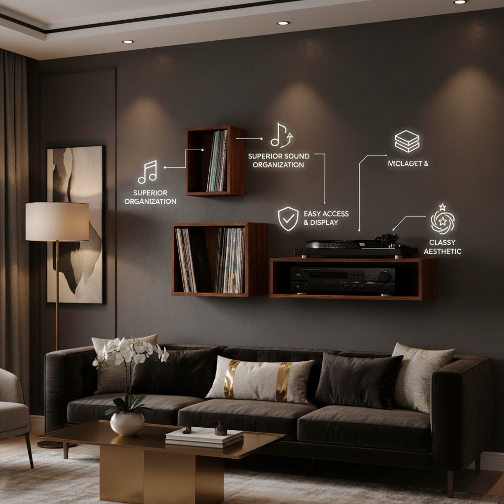 Premium Handcrafted Wall Shelves – Elegant Wooden Storage in Individual & Combo Designs