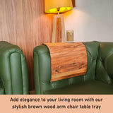 Wooden Sofa Foldable Arm Tray