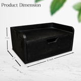 Elegant Wooden Drawer for Stylish & Organized Storage (Black)