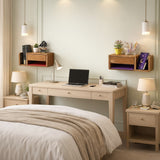 Handmade Wooden Wall Mounted Drawer – Floating Bedside Storage Drawer for Bedroom & Home Décor