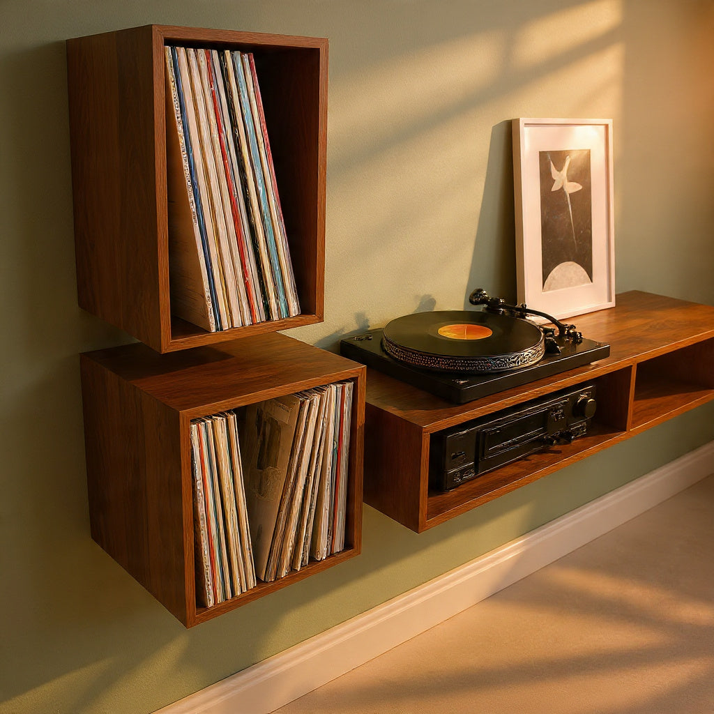 Premium Handcrafted Wall Shelves – Elegant Wooden Storage in Individual & Combo Designs