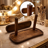 2-Tier Wooden Makeup Organizer for Vanity – Cosmetic, Skincare & Perfume Countertop Storage