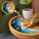 Set of 3 Wooden Nesting Coffee Tables – Handcrafted Mid-Century Style for Modern Living Rooms