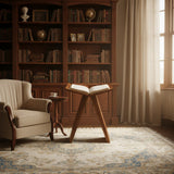 Luxury Wooden Floor Book Stand – Solid Teak Angled Reading Display for Quran, Bible & Large Books