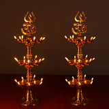 Electric Diya Pooja LED Light For Mandir Home Decor (Pack of 2)