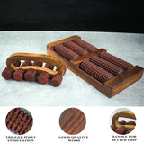 Wooden Hand Massager Set