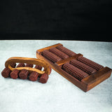 Wooden Hand Massager Set